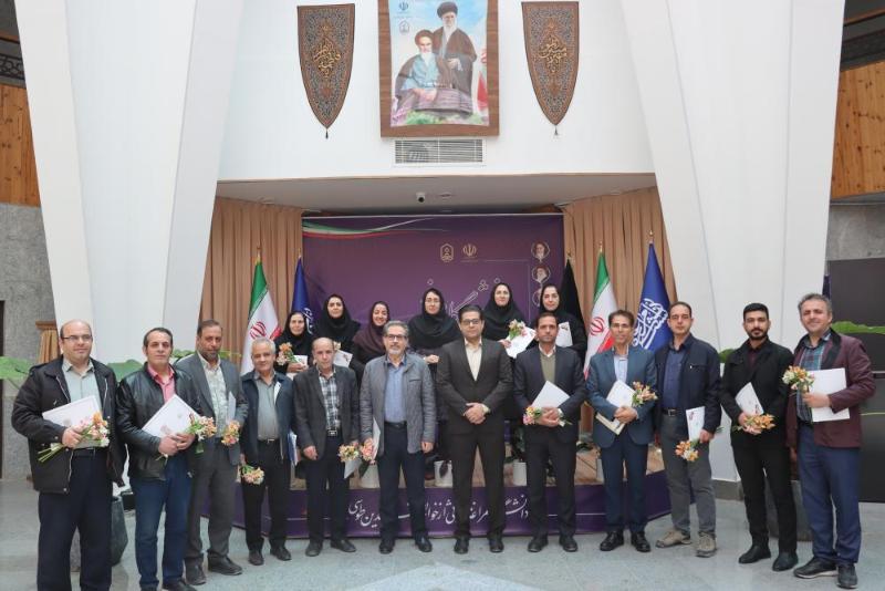 تقدیر از تلاش‌های مدیران و همکاران امور اداری دانشگاه مراغه